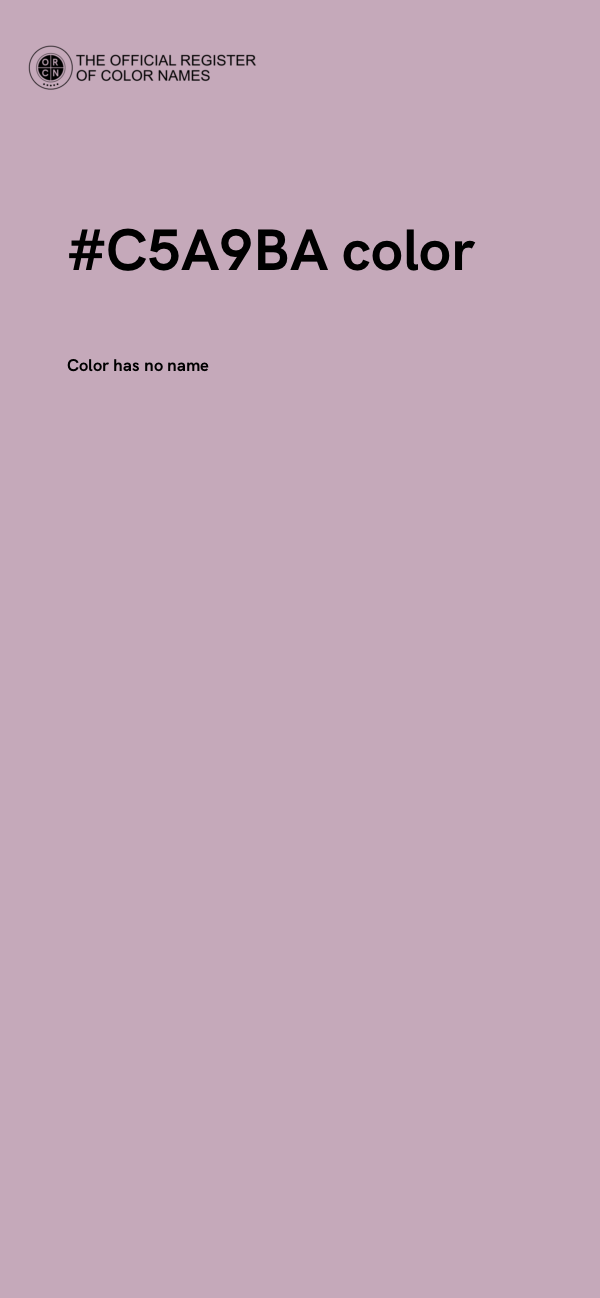#C5A9BA color image