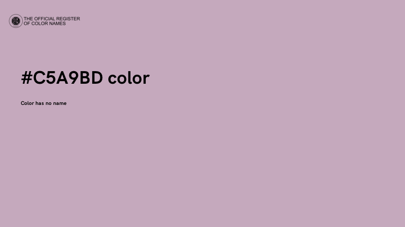 #C5A9BD color image