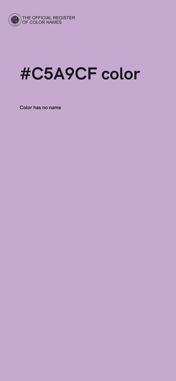 #C5A9CF color image