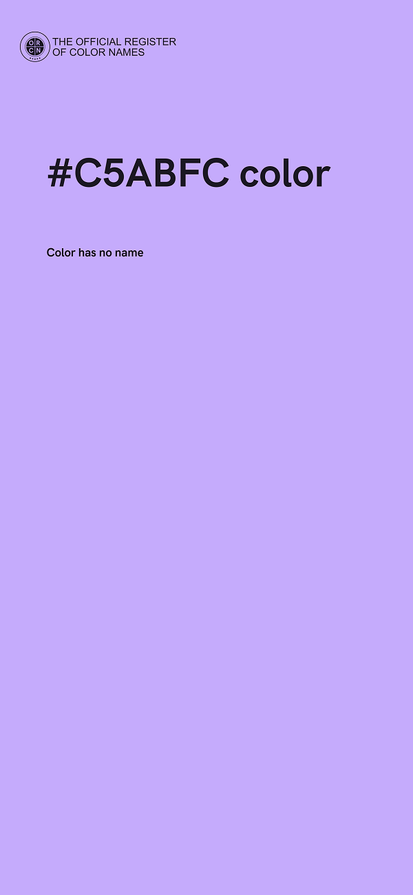 #C5ABFC color image
