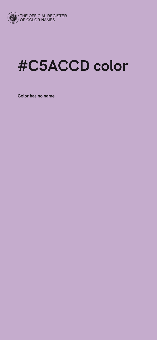 #C5ACCD color image