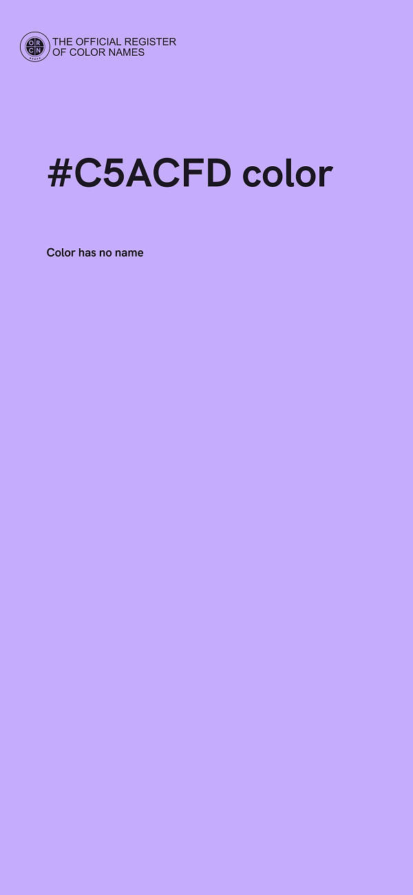 #C5ACFD color image