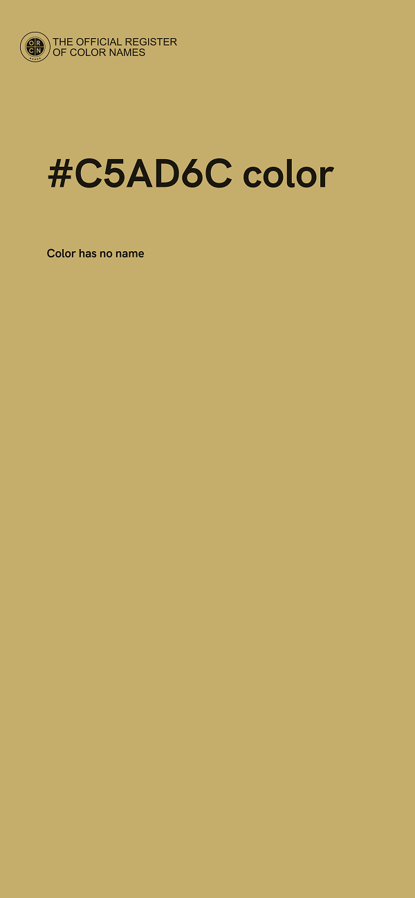 #C5AD6C color image