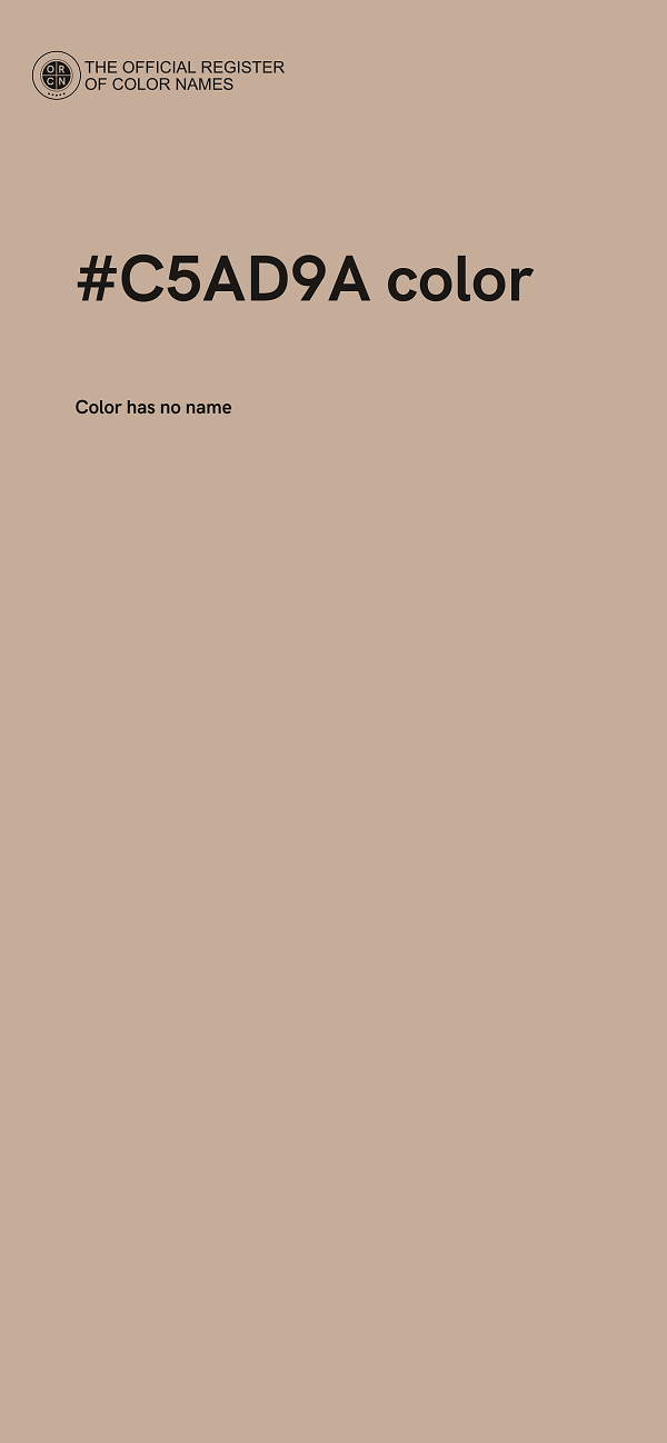 #C5AD9A color image