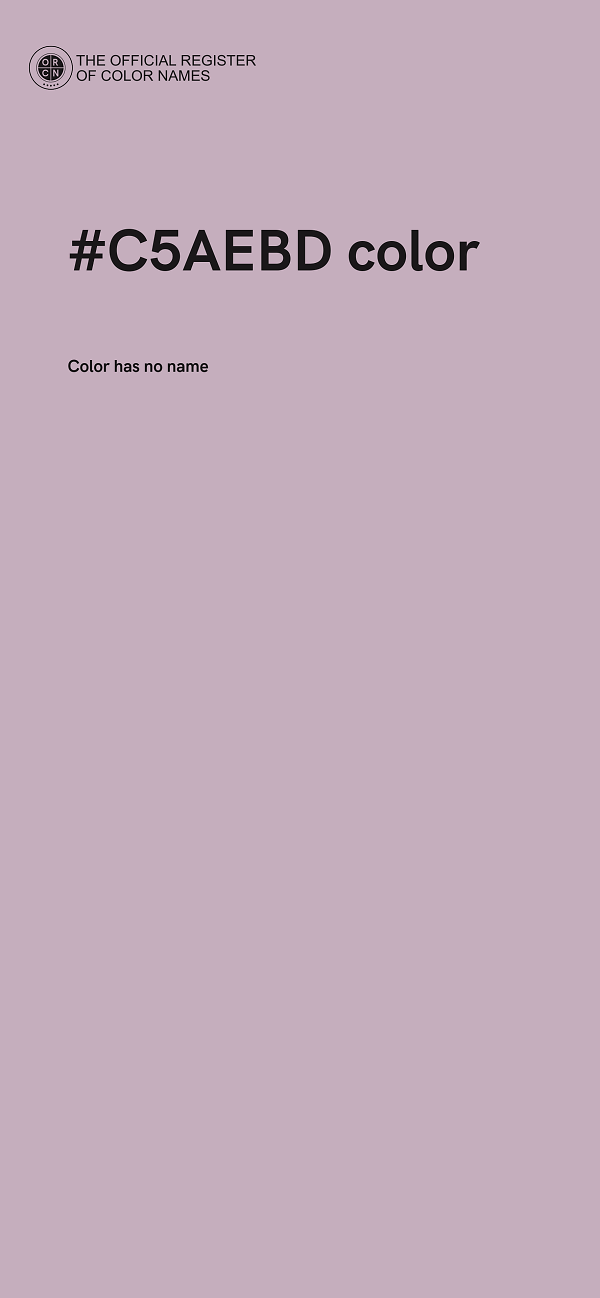 #C5AEBD color image