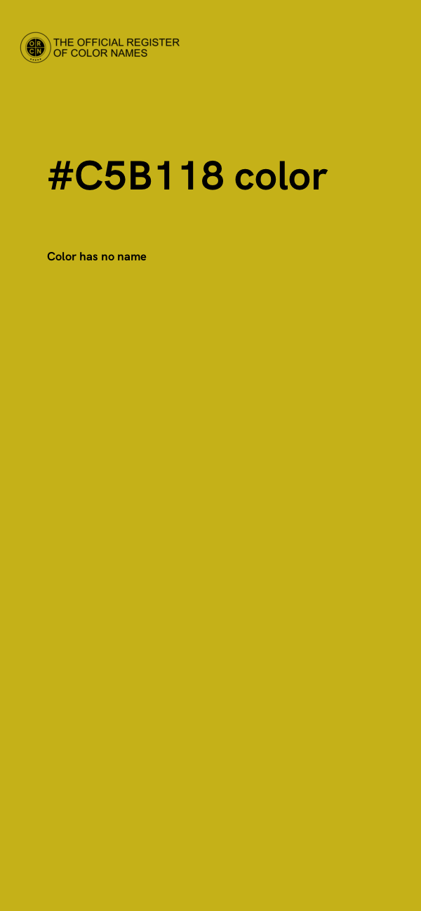 #C5B118 color image