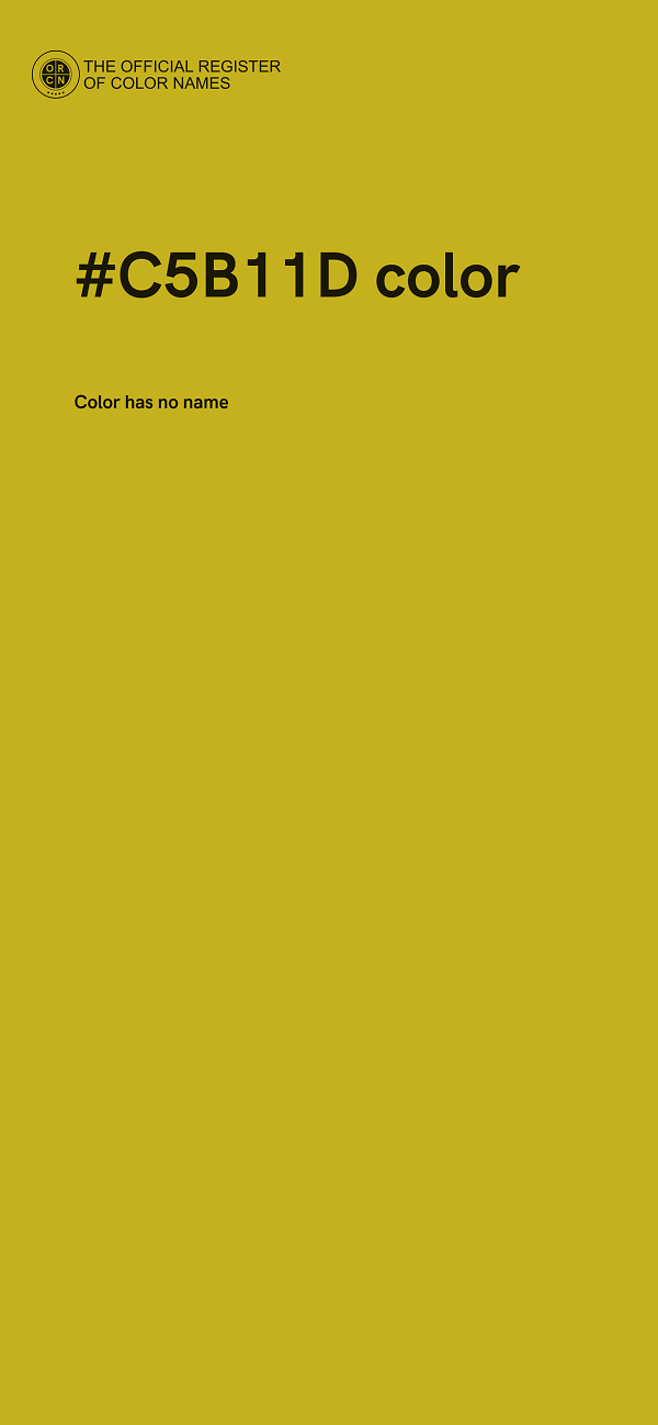 #C5B11D color image