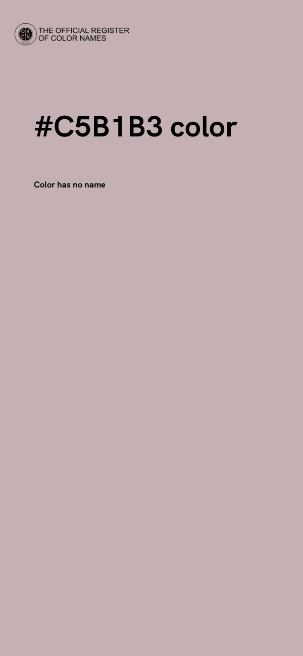 #C5B1B3 color image