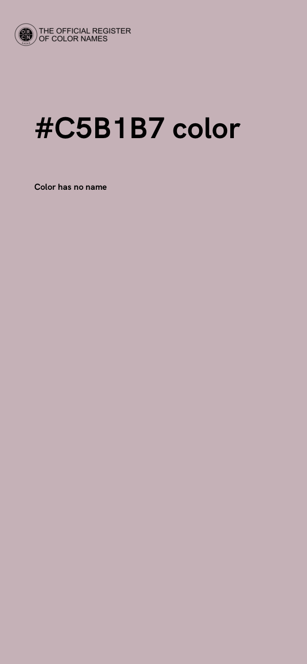 #C5B1B7 color image