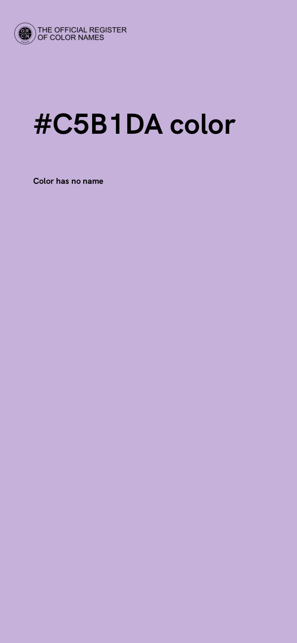 #C5B1DA color image