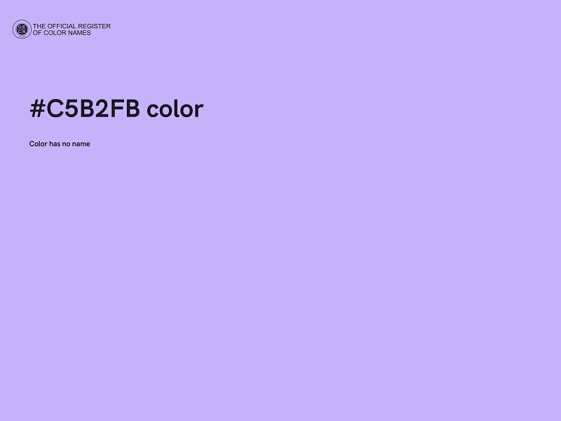 #C5B2FB color image