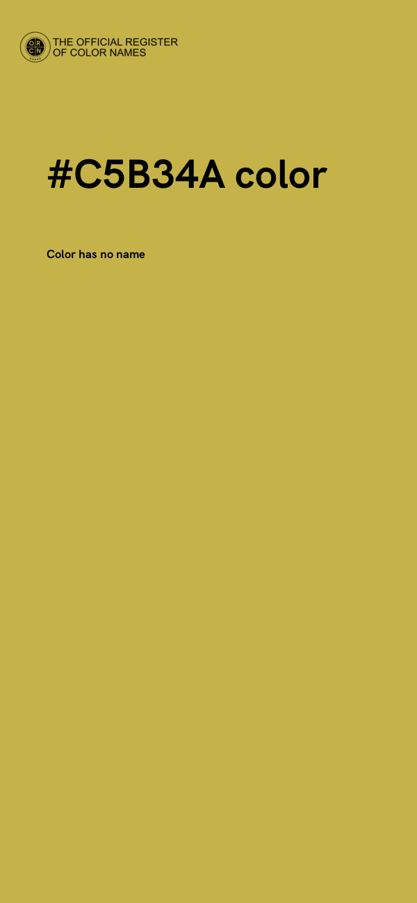 #C5B34A color image