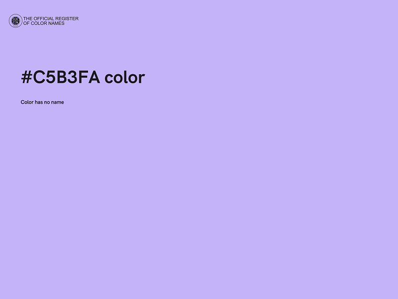 #C5B3FA color image