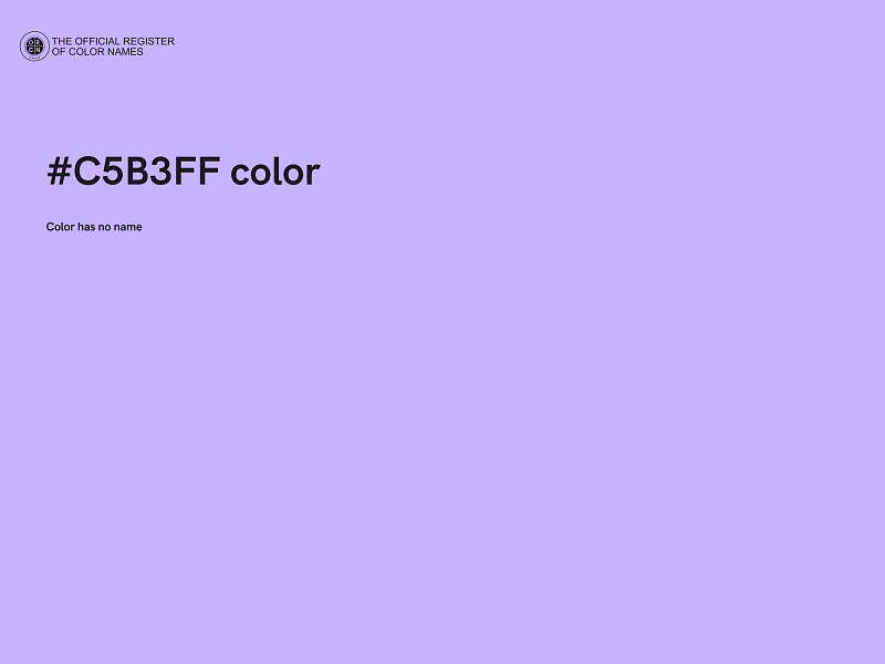 #C5B3FF color image