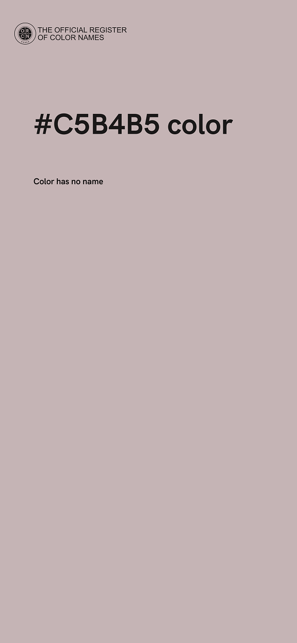 #C5B4B5 color image
