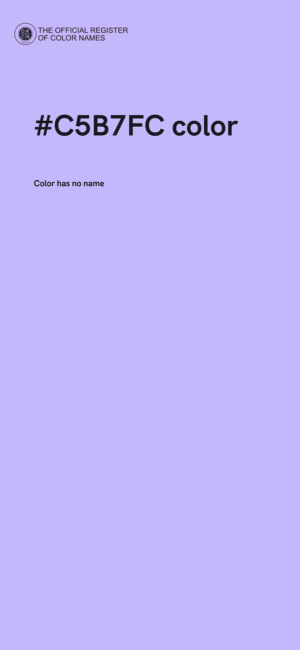 #C5B7FC color image