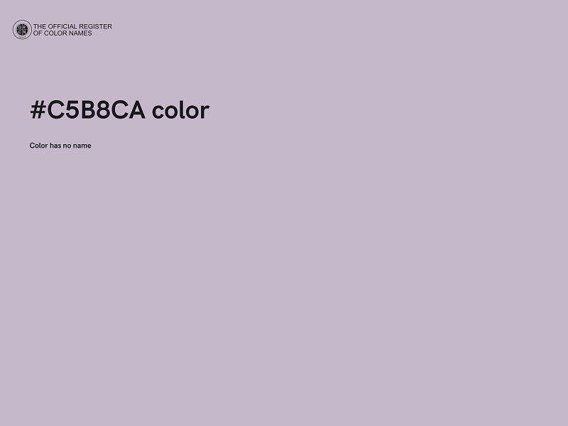 #C5B8CA color image