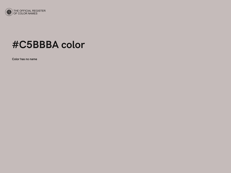 #C5BBBA color image