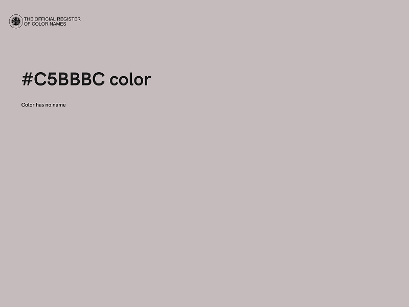 #C5BBBC color image