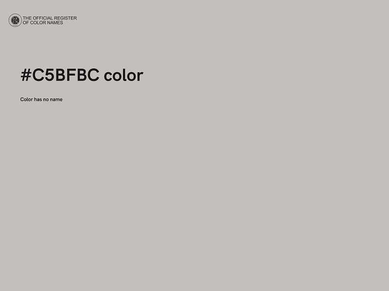 #C5BFBC color image