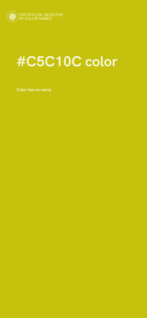 #C5C10C color image