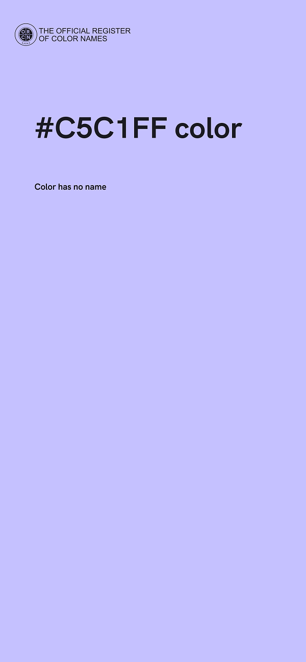 #C5C1FF color image