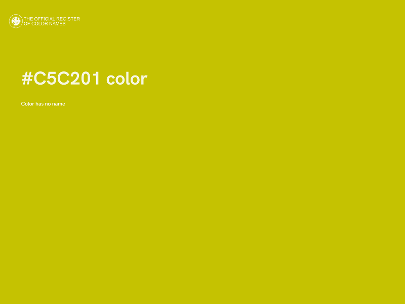 #C5C201 color image