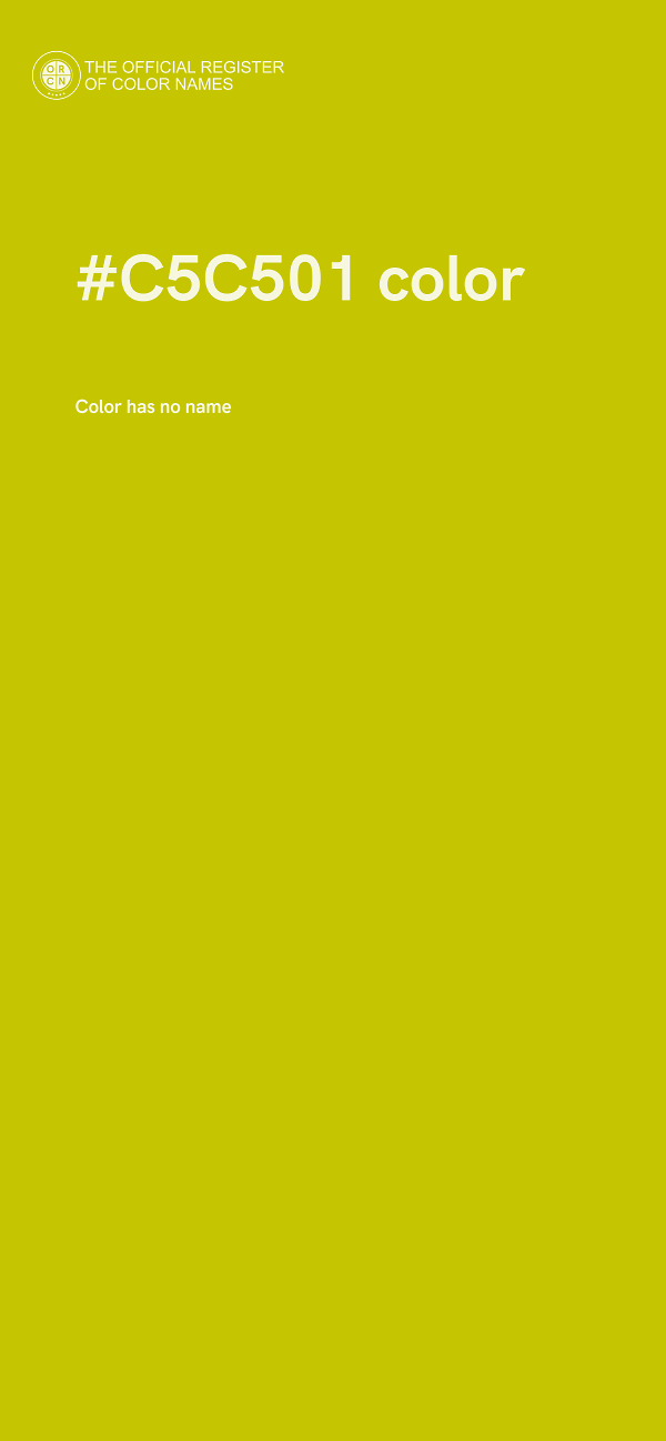 #C5C501 color image