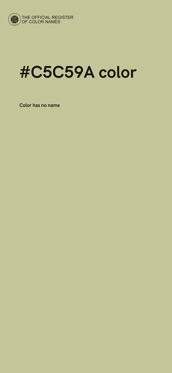 #C5C59A color image