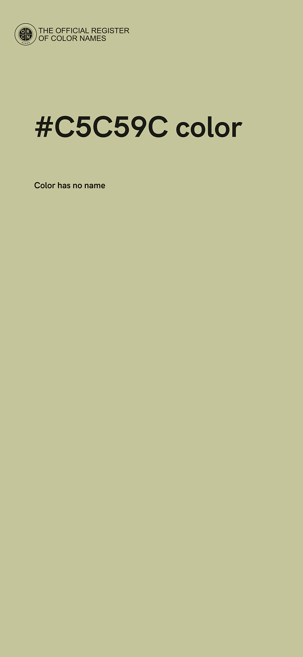 #C5C59C color image
