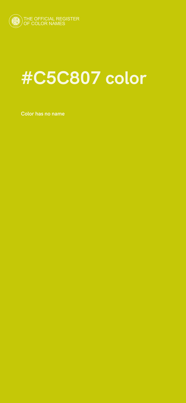 #C5C807 color image