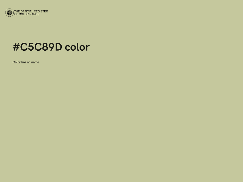 #C5C89D color image