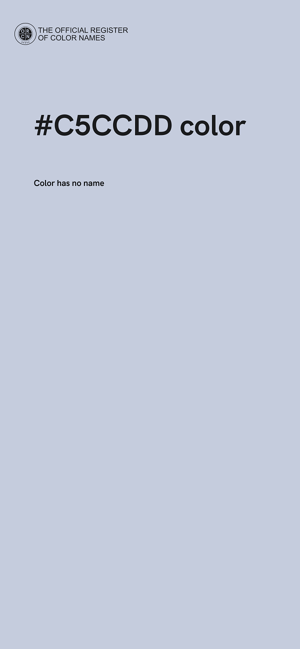 #C5CCDD color image