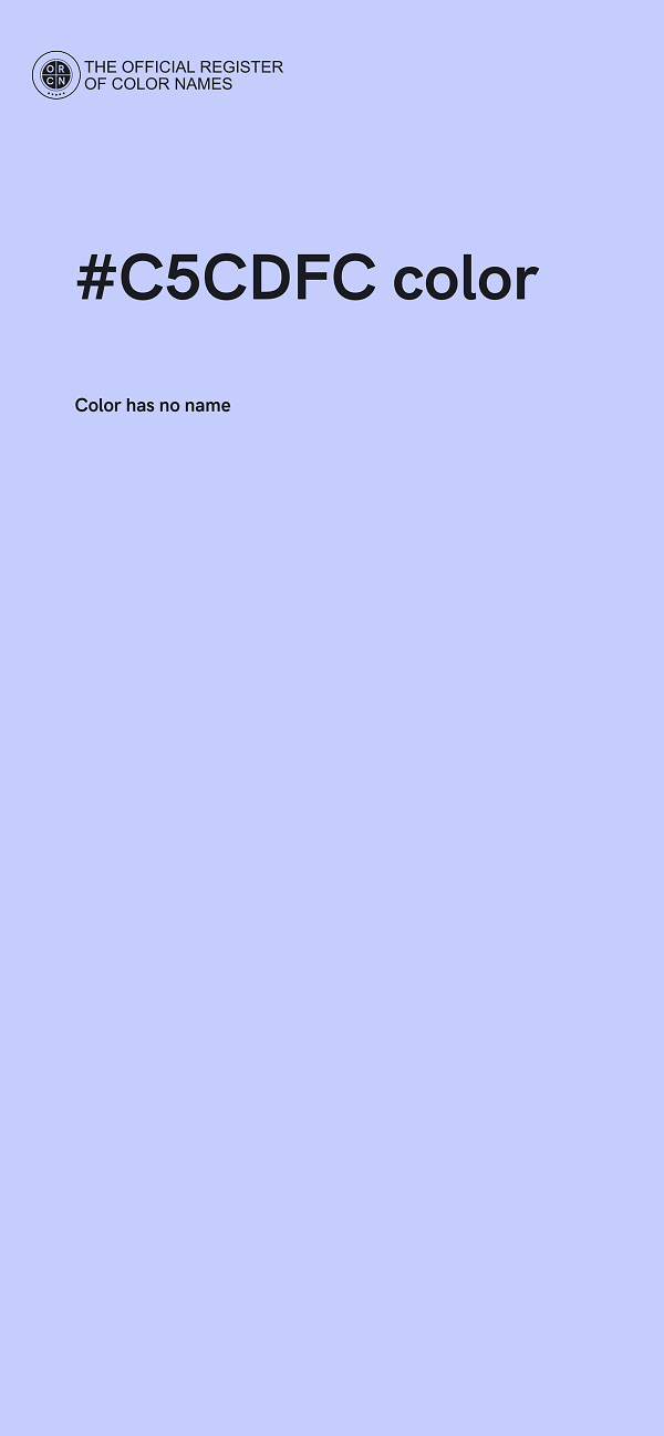 #C5CDFC color image