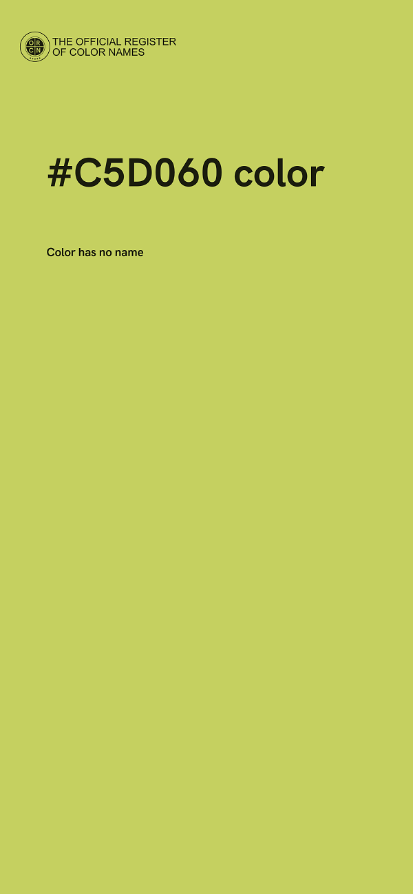 #C5D060 color image