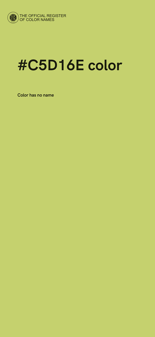 #C5D16E color image