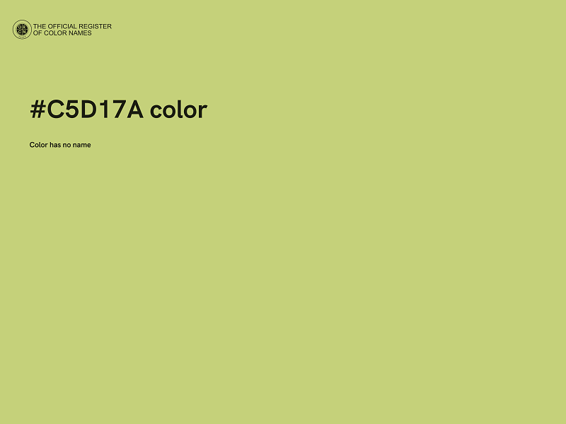 #C5D17A color image