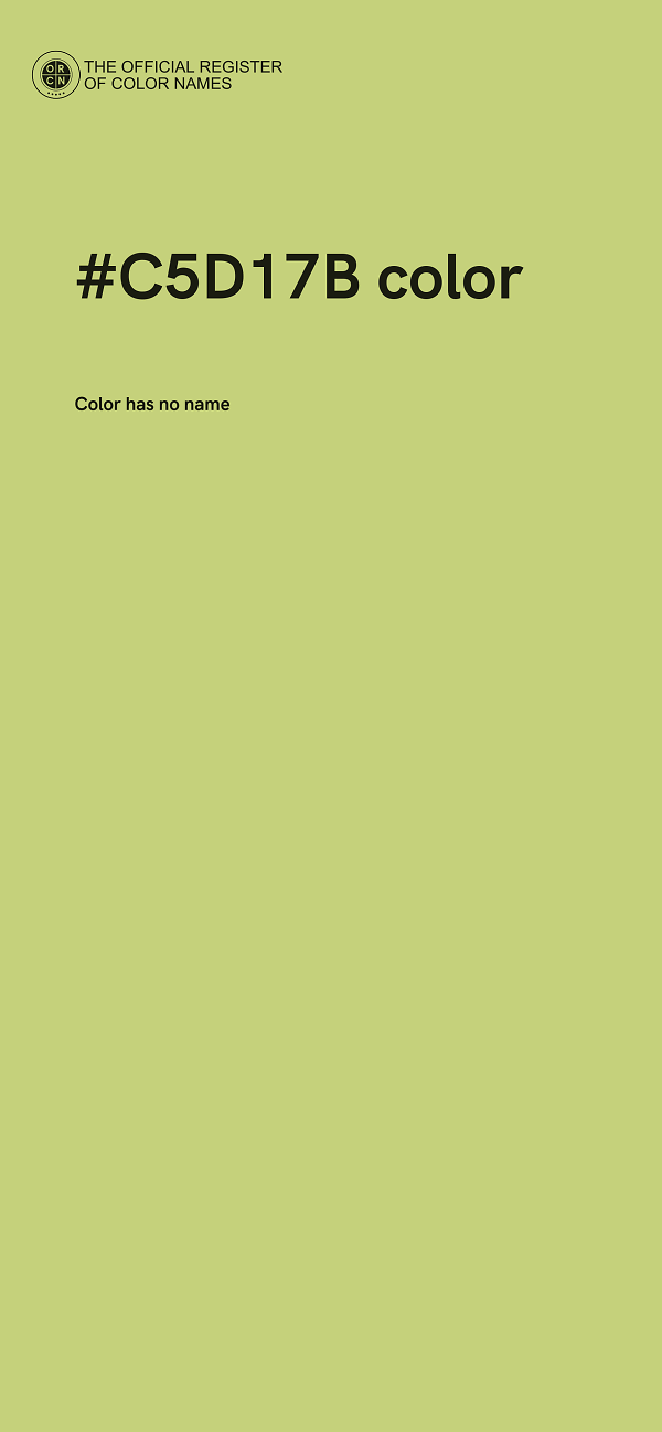 #C5D17B color image