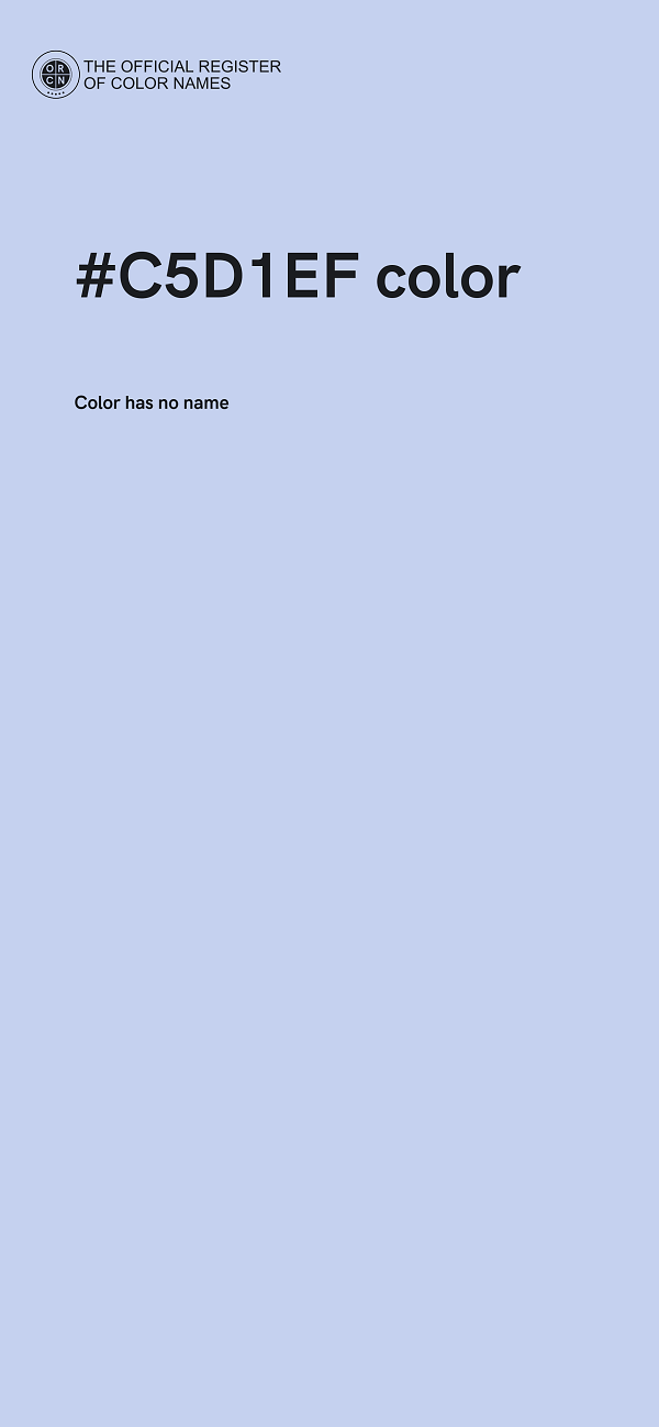 #C5D1EF color image