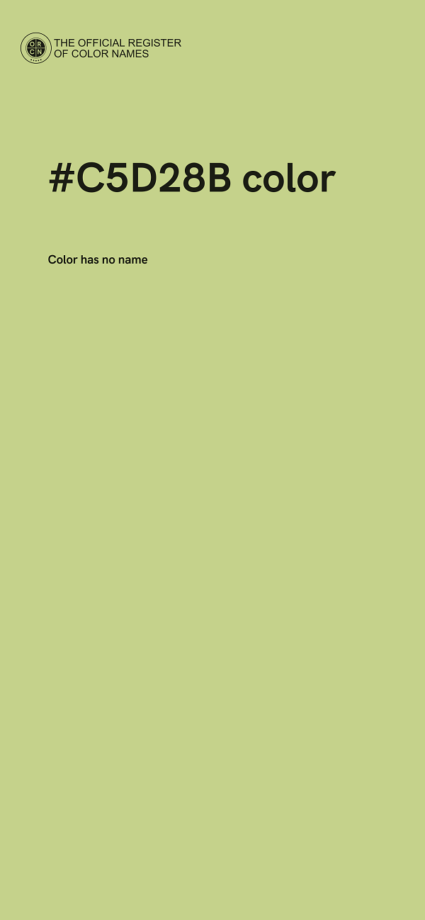 #C5D28B color image