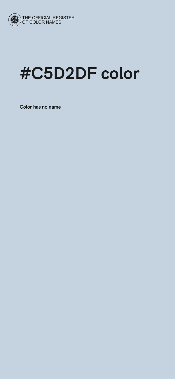 #C5D2DF color image