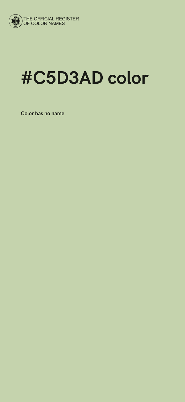 #C5D3AD color image