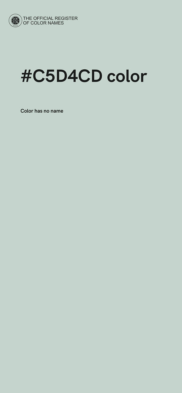 #C5D4CD color image