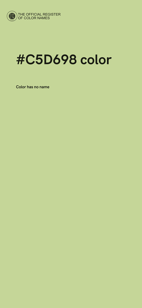 #C5D698 color image
