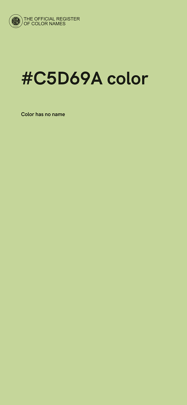 #C5D69A color image