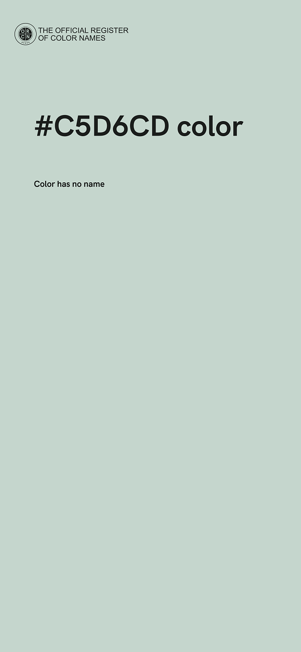 #C5D6CD color image