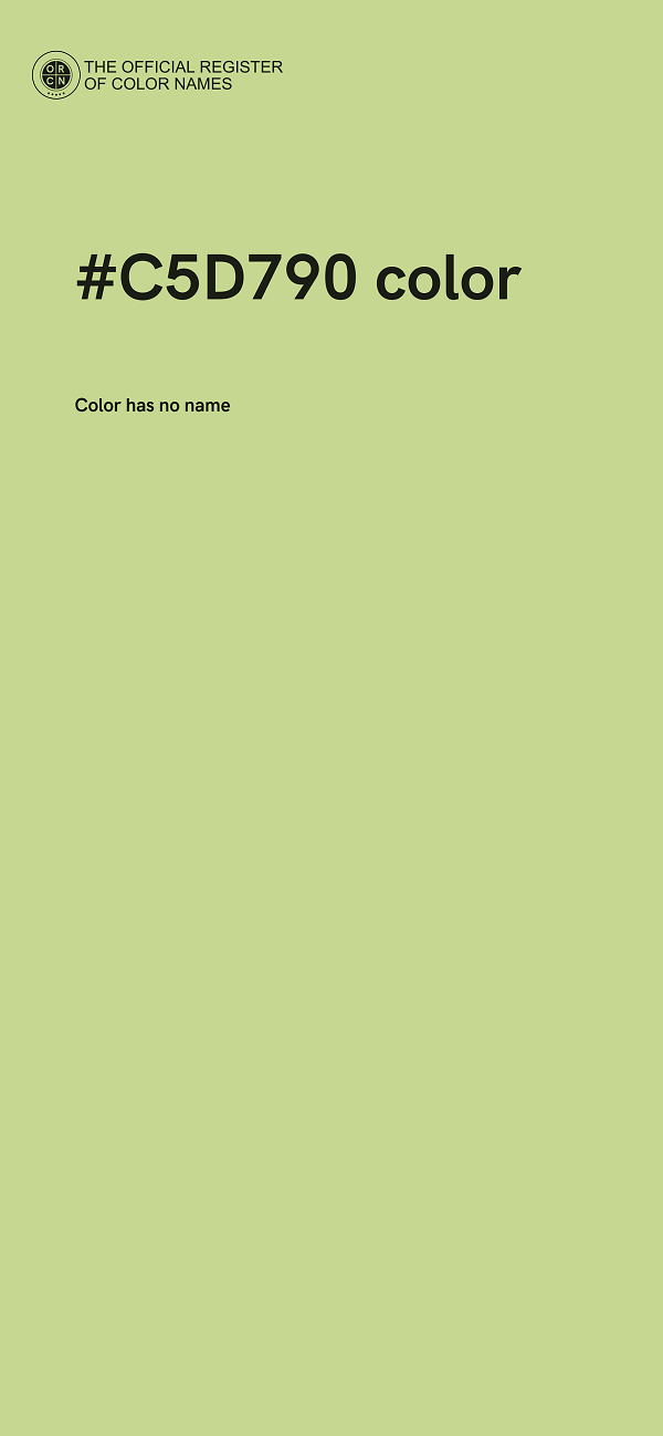 #C5D790 color image