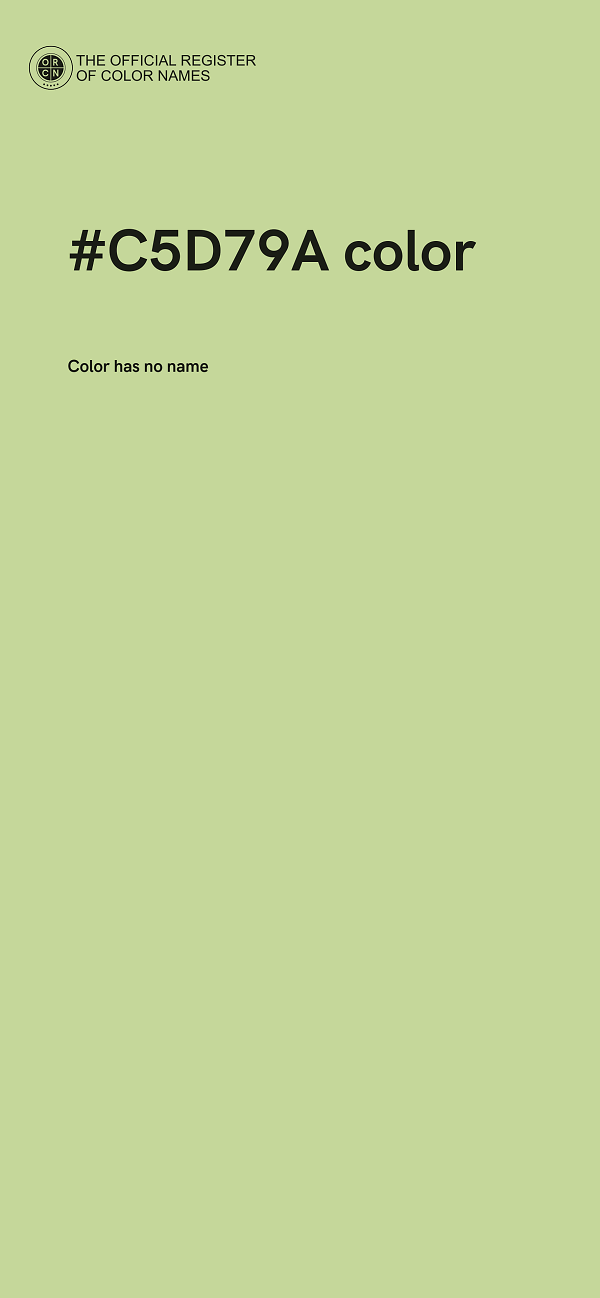 #C5D79A color image