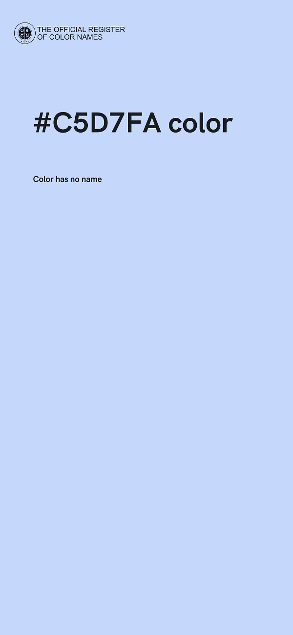 #C5D7FA color image