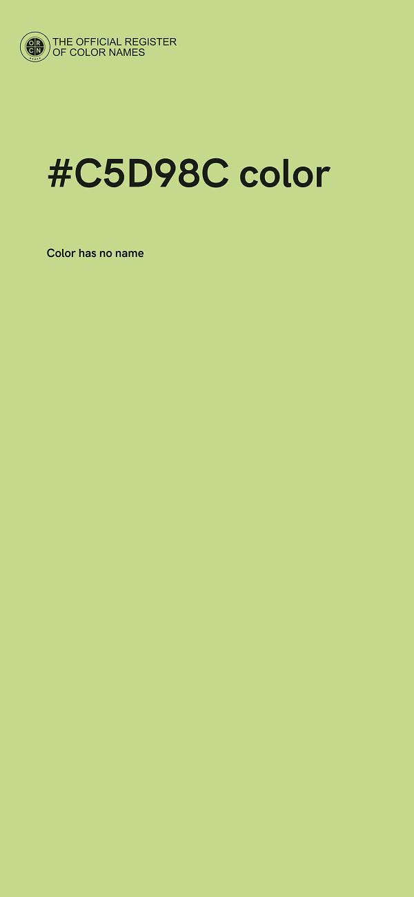 #C5D98C color image